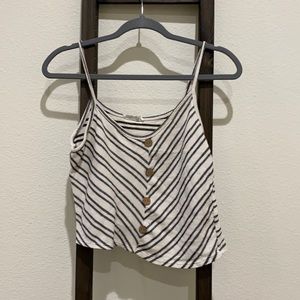 Button tank top